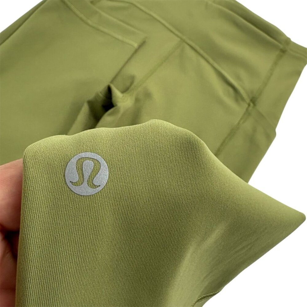 Lululemon Swift Speed High-Rise Crop 21" Leggings Size 4 Moss Green - Picture 5 of 15